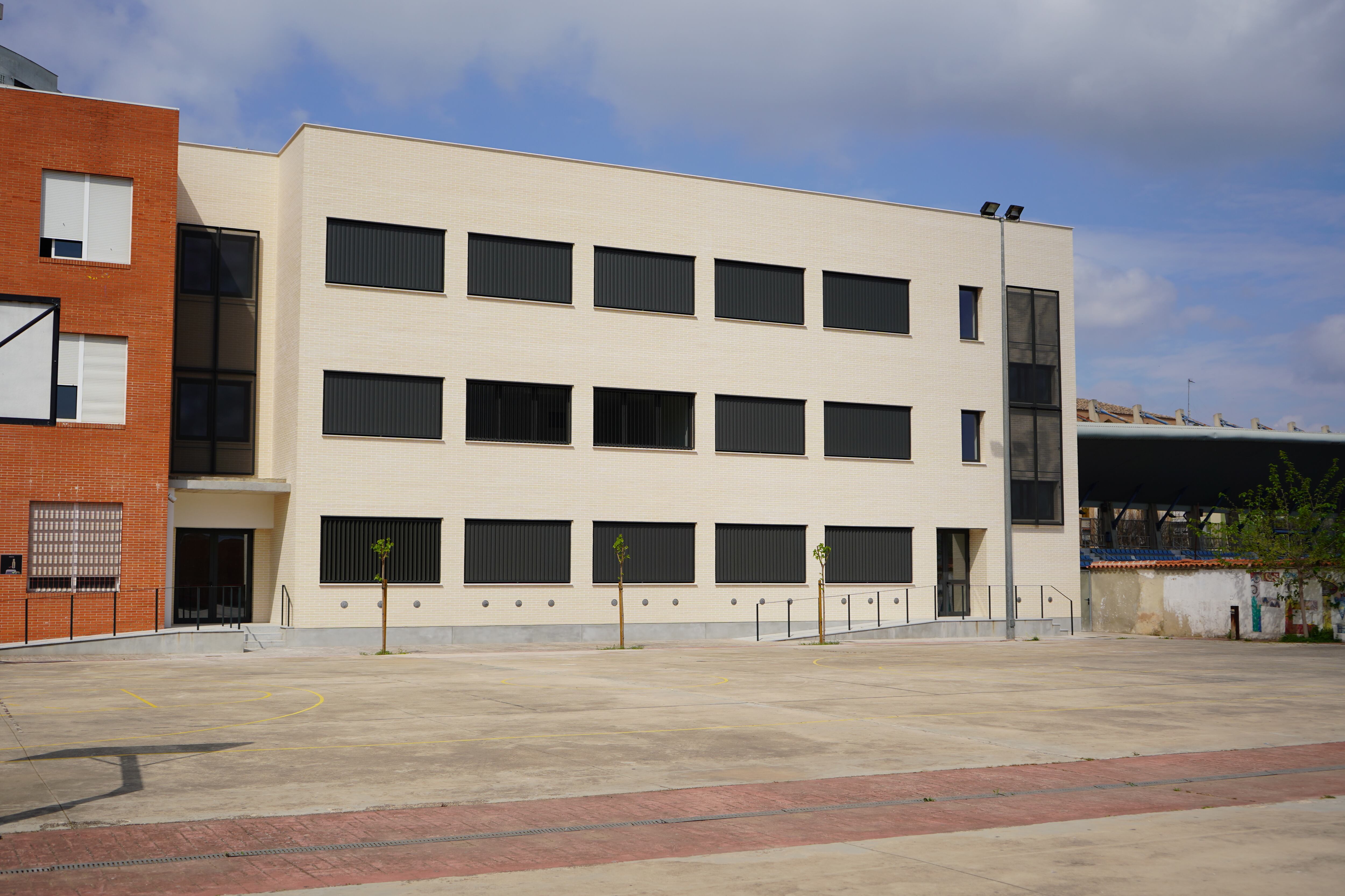 Nuevo aulario del IES Josep de Ribera