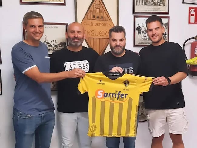 Jose Enrique Lluch se despide del CD Enguera