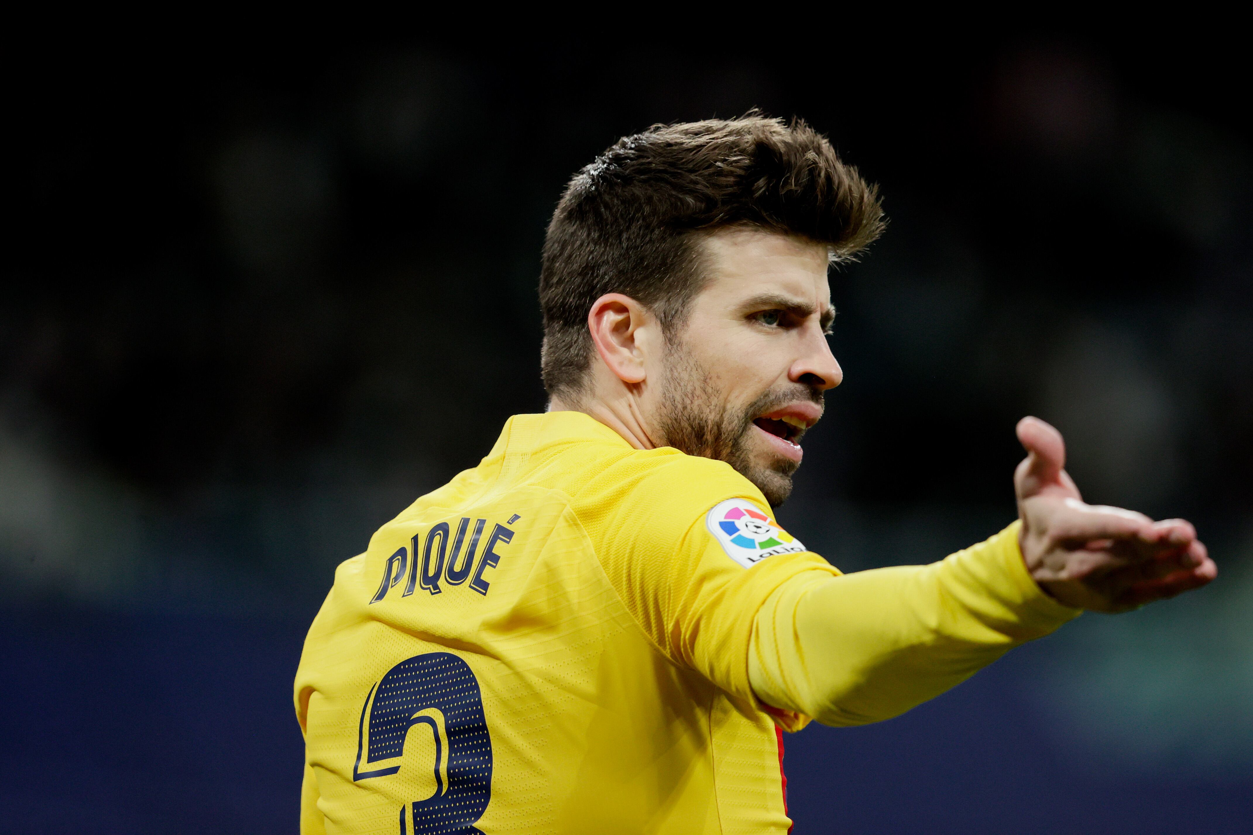 Gerard Piqué, futbolista español que juega como defensa en el F. C. Barcelona.