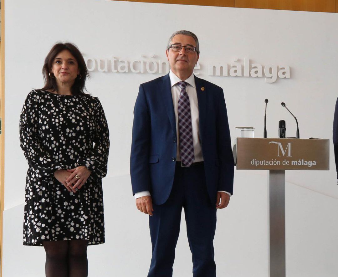 El presidente de la Diputación de Málaga, Francisco Salado,