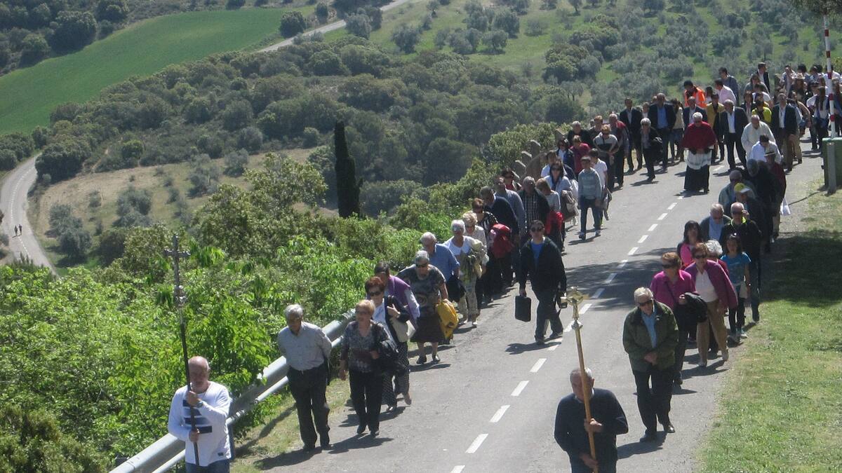 Barbastro y Berbegal retoman la romería al Monasterio de El Pueyo