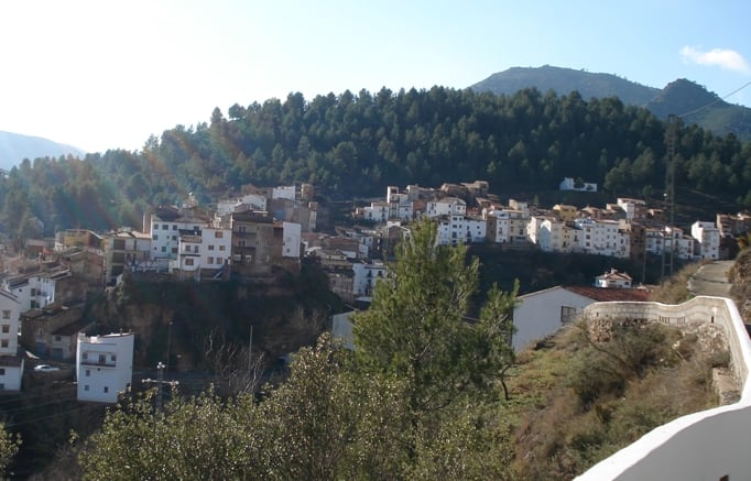 Una de las vistas que se pueden disfrutar en Montán