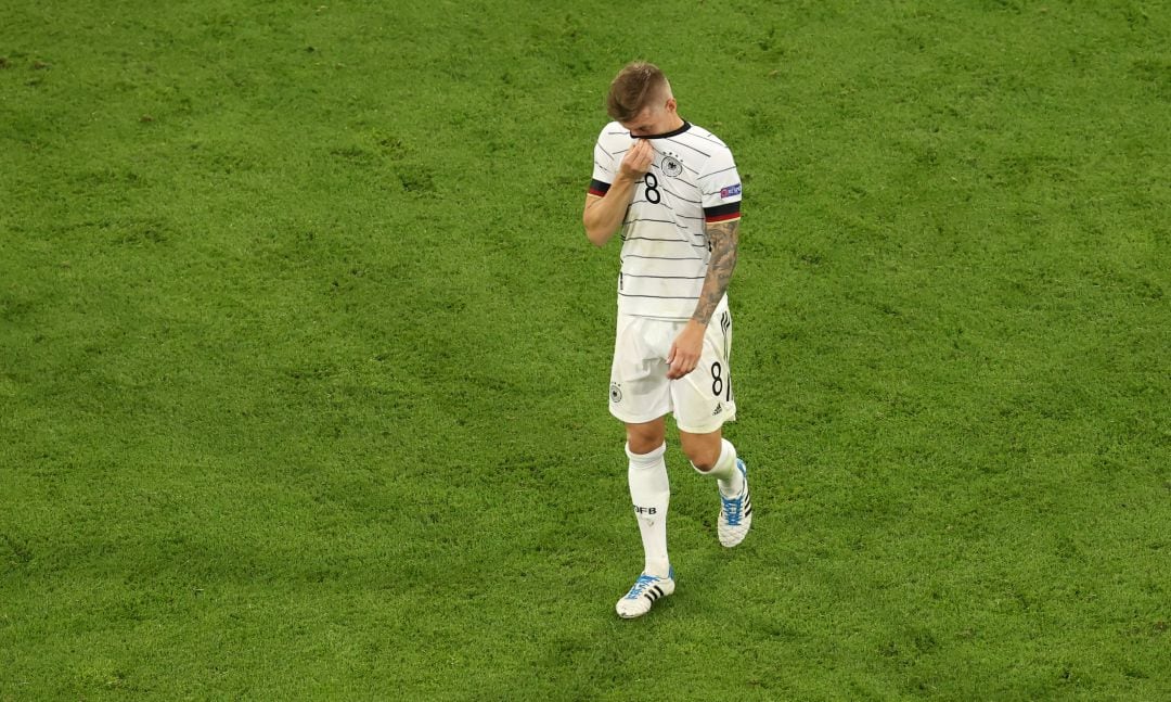 Kroos, durante un partido de la Eurocopa