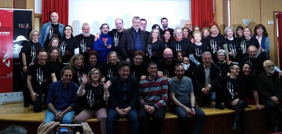 Foto de archivo de una de las reuniones del club de lectura las Casas Ahorcadas de Cuenca.