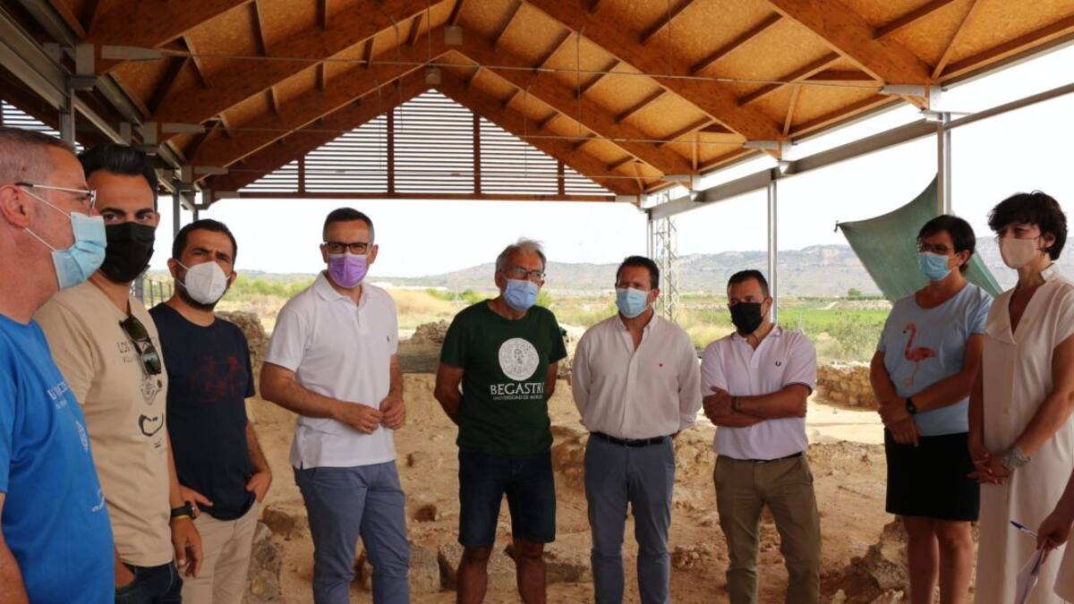 Conesa exige que "continue la cubrición y la consolidación del yacimiento de los Villaricos en Mula"