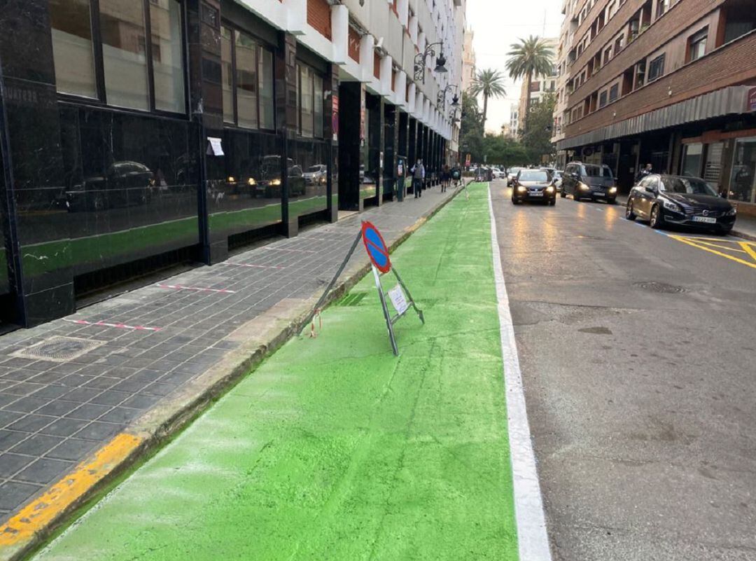 &#039;Colchón peatonal&#039; en el entorno del colegio Dominicos de Isabel la Católica de València