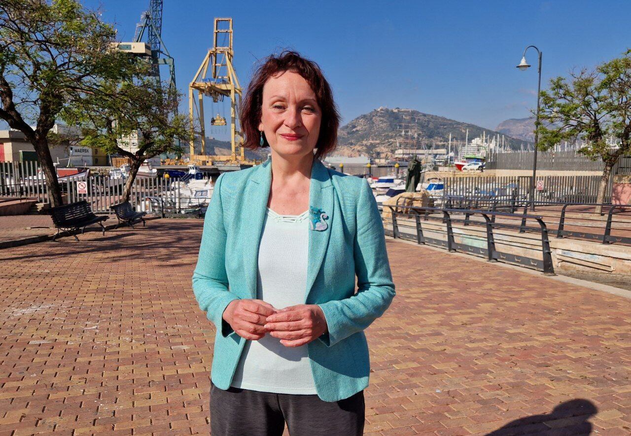 María Marín, diputada de Podemos