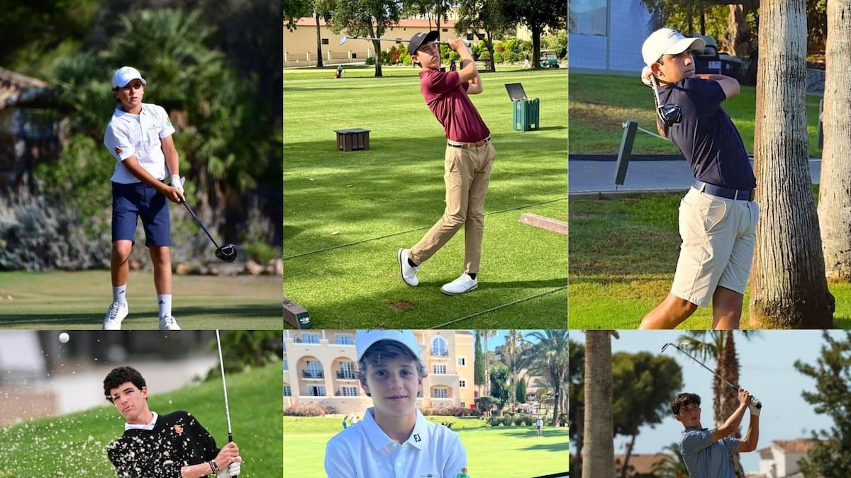 El Guadalhorce Golf con récord de participantes en el Campeonato de España sub 16