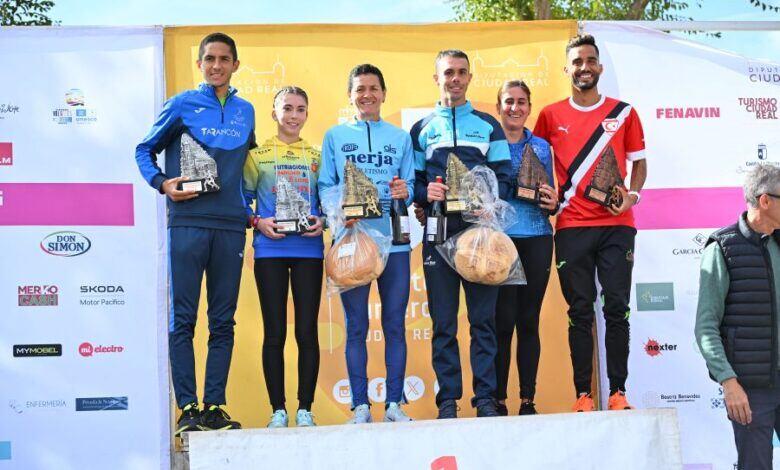 Andy Morales, del Club Atletismo Crono de Socuéllamos, tercero en la 10k de La Solana