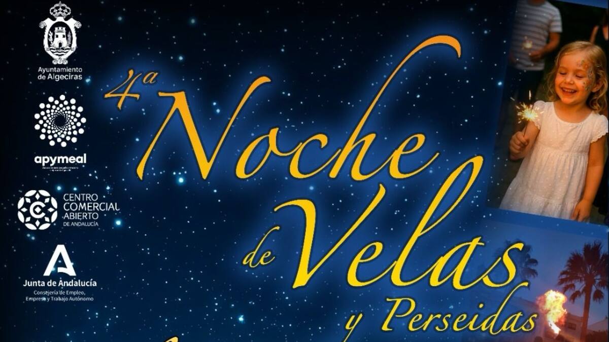 Noche de velas y perseidas en Algeciras