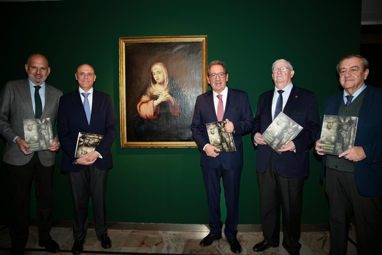 De izquierda a derecha, Manuel Alés, Sergio Sopeña, Antonio Pulido, Paco Vélez y Pepe Fernández