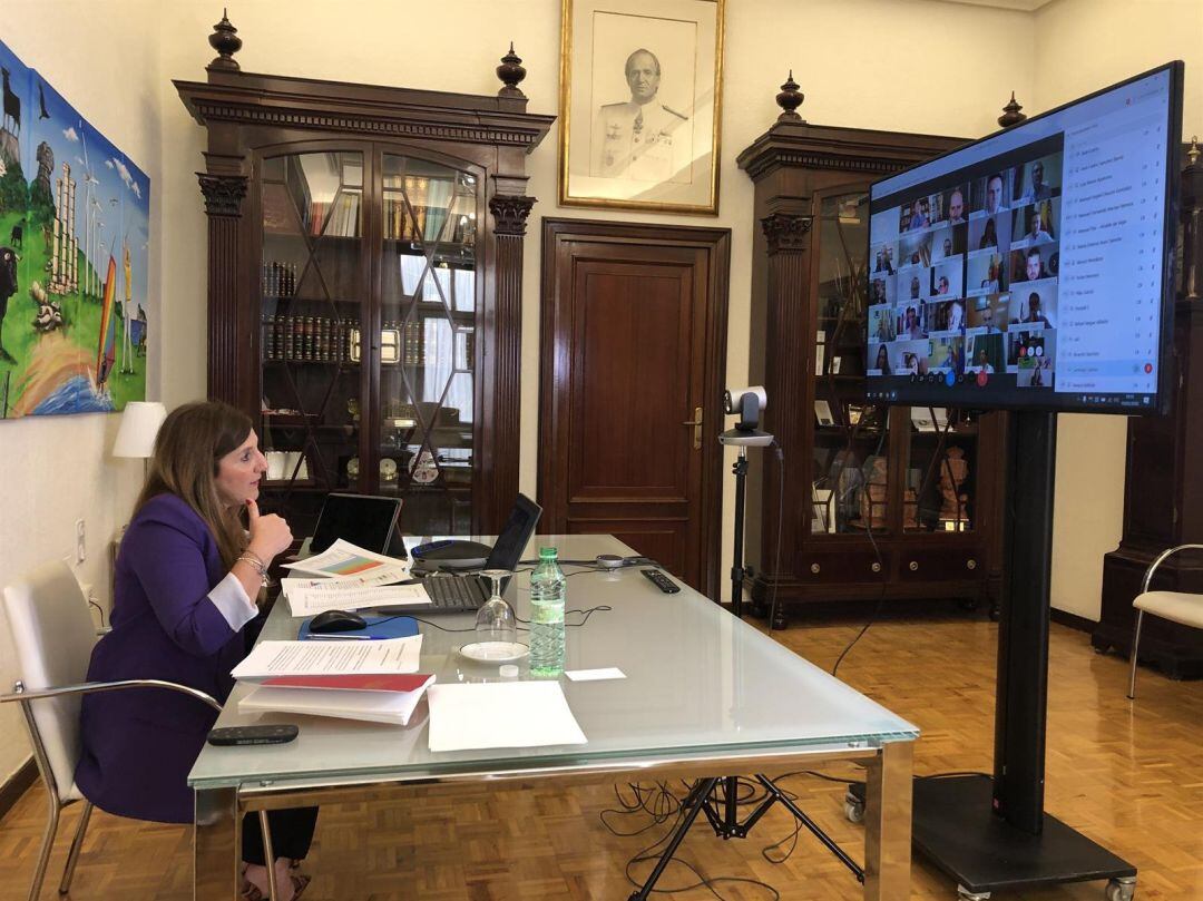 Irene García, presidenta de Diputación