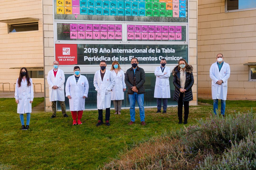 Grupo de Química Biológica de la Universidad de La Rioja y AECC La Rioja