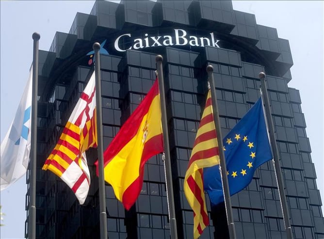 Sede central de CaixaBank en la Avenida Diagonal de Barcelona