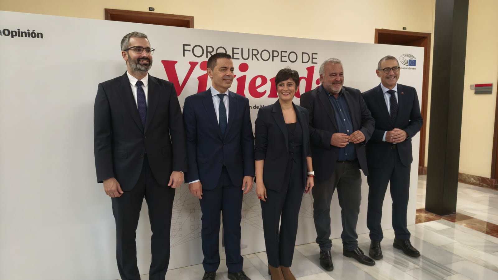 La ministra Isabel Rodríguez en el Foro Europeo de Vivienda