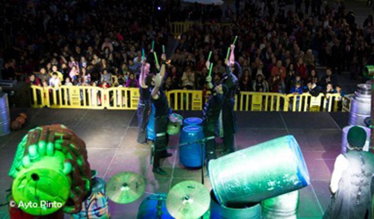 Vista desde el escenario en uno de los conciertos
