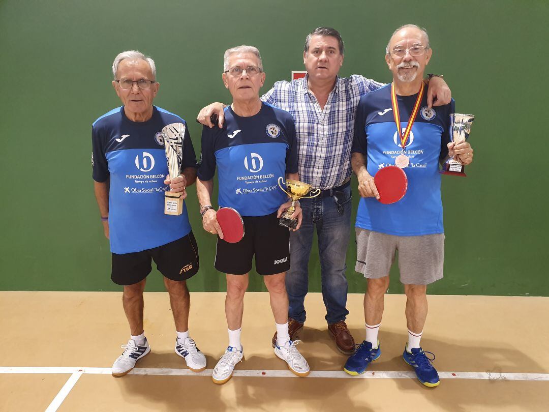 Gran actuación en Altea del equipo jerezano de tenis de mesa