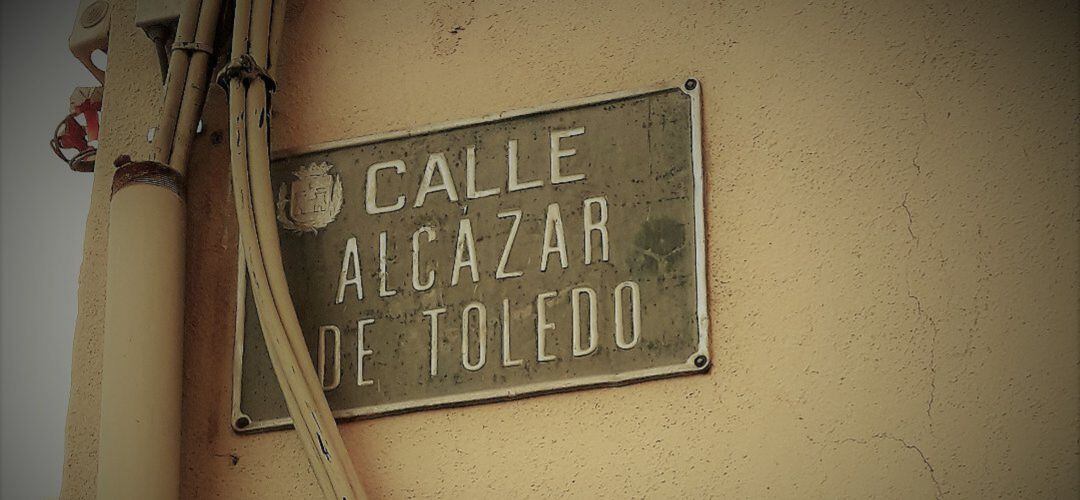 Una de las calles afectadas