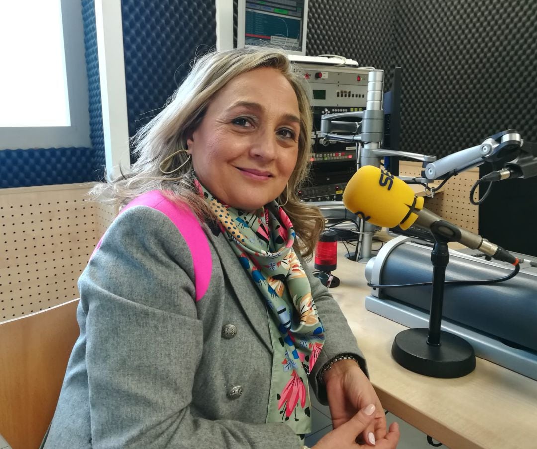 Imagen de archivo. María Jesús Alarcón, presidenta de al Audiencia Provincial en los estudios de SER Ciudad Real