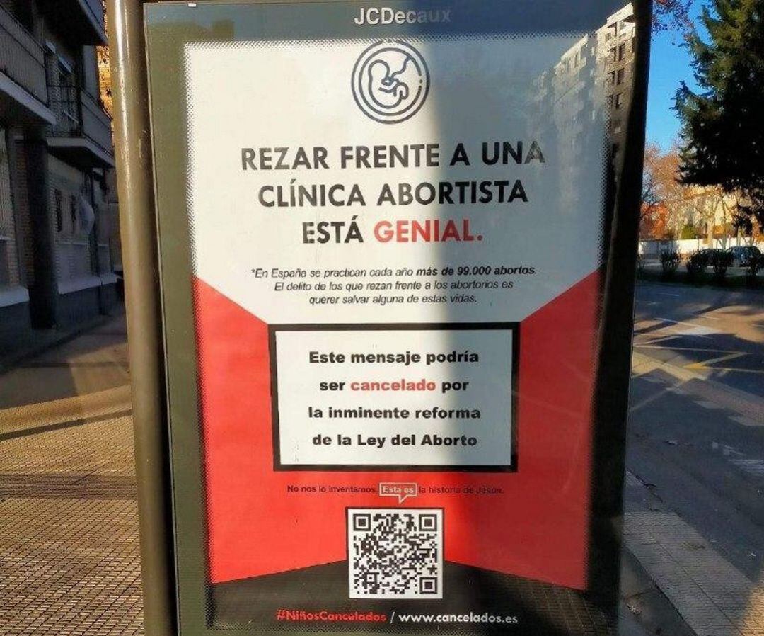 Cartel antiabortista