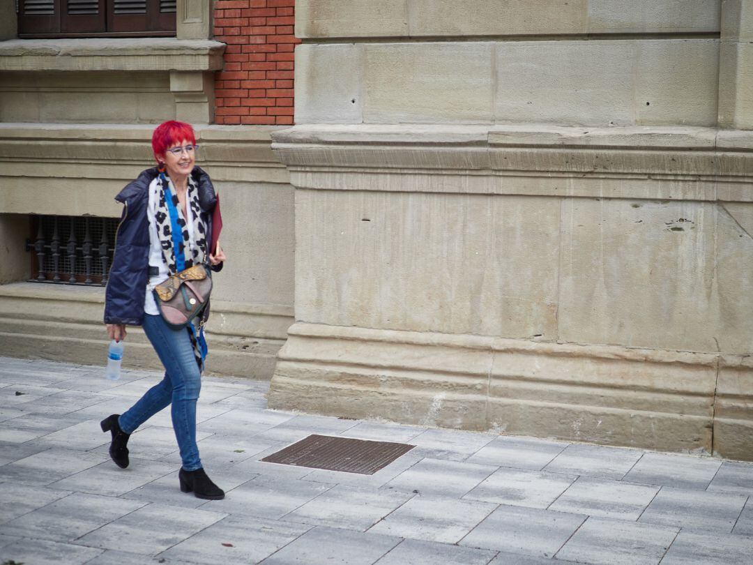 La consejera de Salud del Gobierno de Navarra, Santos Induráin.