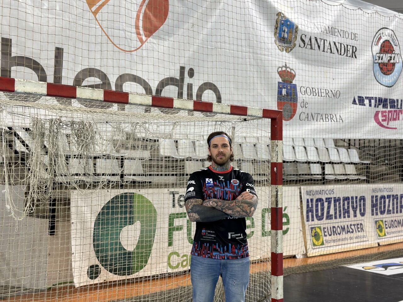 El nuevo fichaje del Blendio Sinfín, Léo Renaud-David, ya está en Santander