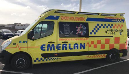 Ambulancia de soporte vital avanzado de Emerlán