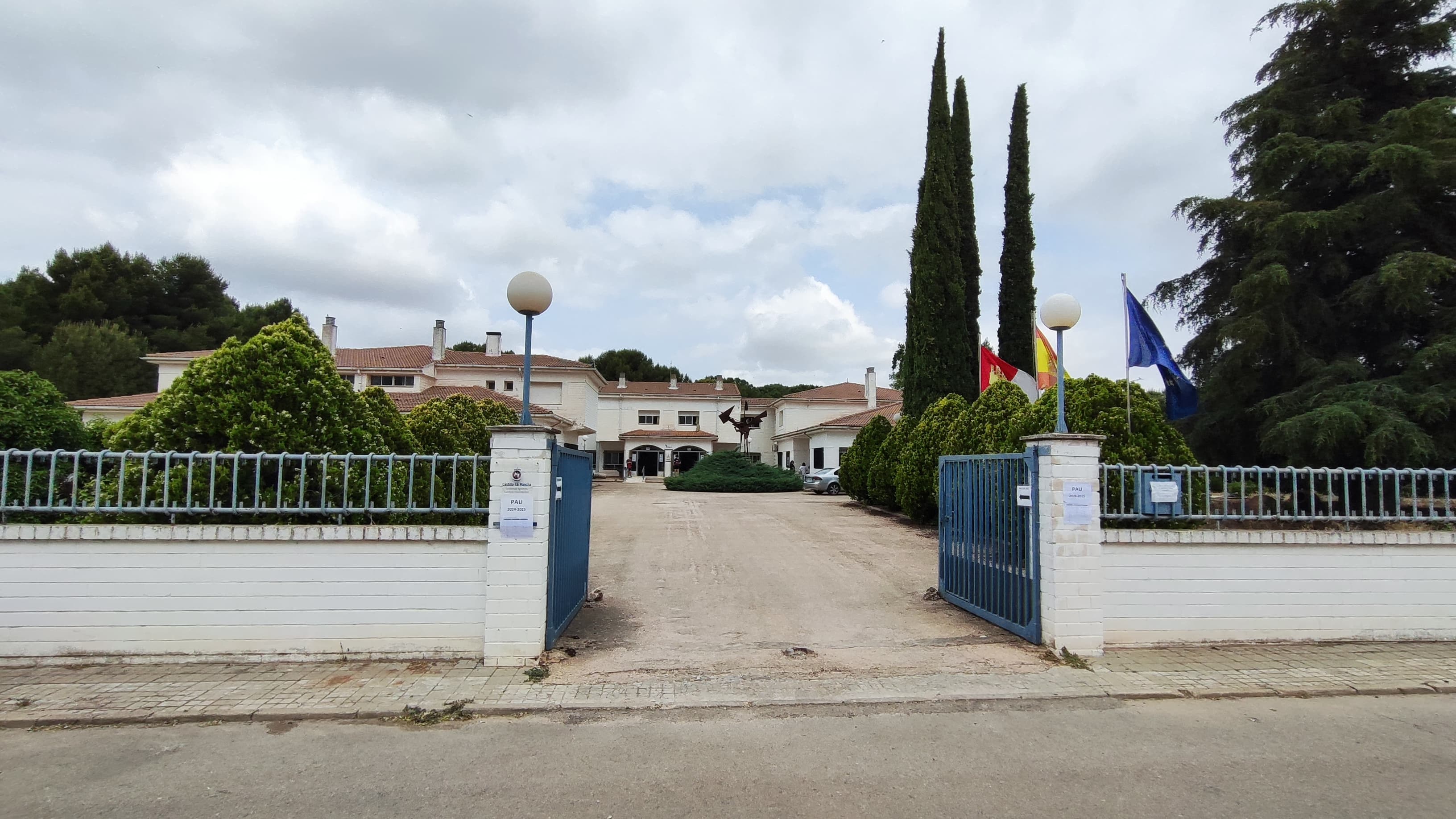 Centro de Formación de Las Pedroñeras, lugar que acoge la selectividad todos los años en La Mancha conquense