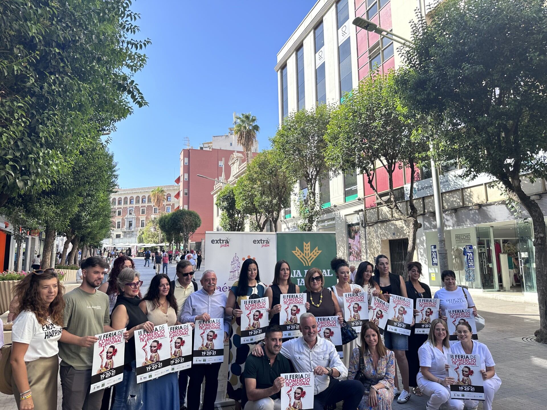Presentación de la II Feria del Comercio Tradicional de Jaén.