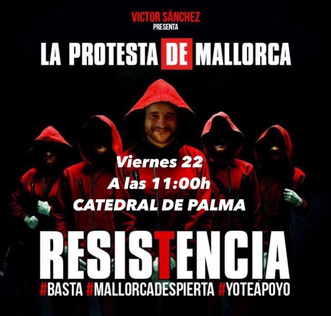 Cartel de la manifestación