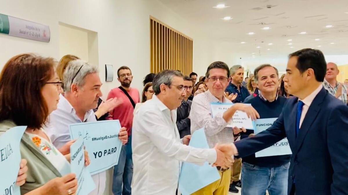 Nieto llama al funcionariado y al Ministerio de Justicia a acercar posturas para poner fin a la huelga