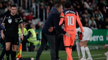 Hansi Flick: "Lamine Yamal està gaudint i això es veu en el seu rendiment"