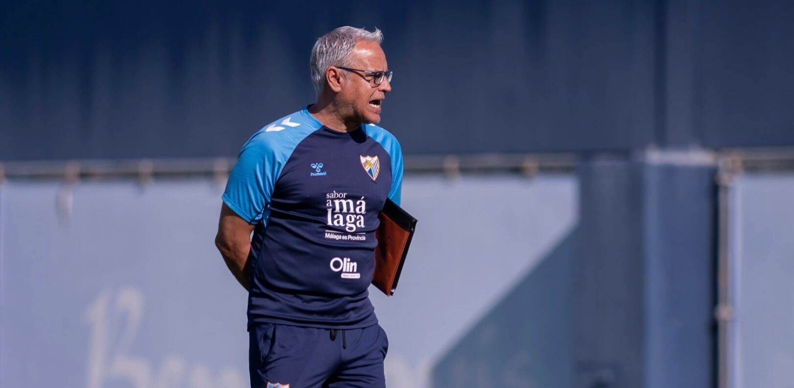 Pellicer, en un entrenamiento del Málaga