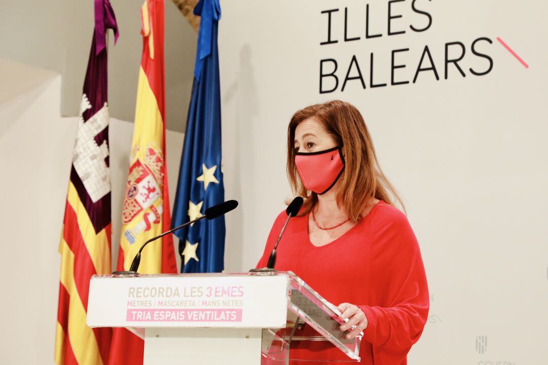 Francina Armengol, presidenta del Govern