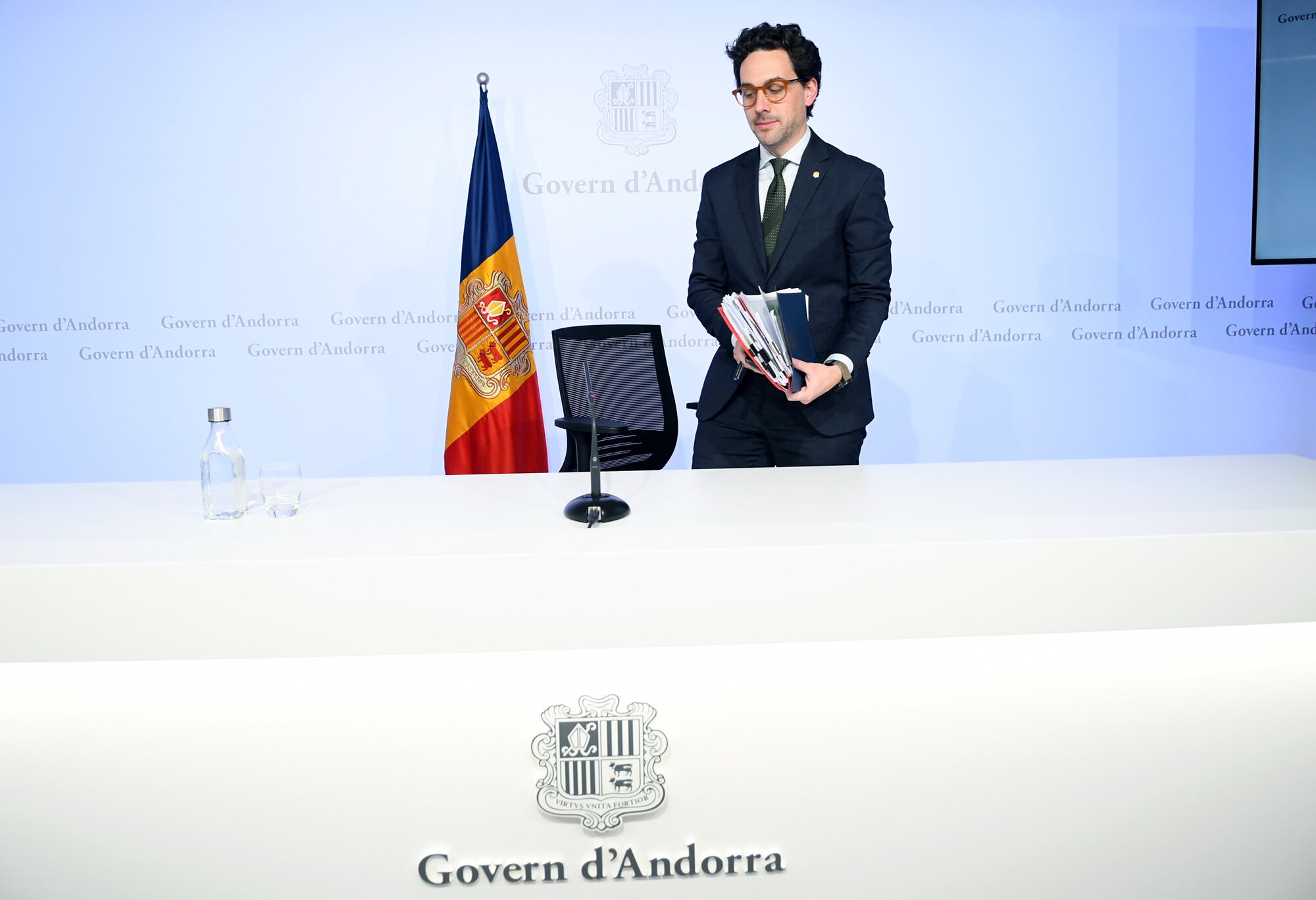 El ministre Portaveu, Guillem Casal