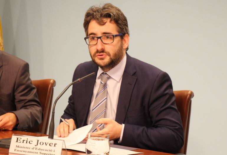 El ministre d'Educació i Ensenyament Superior, Èric Jover.