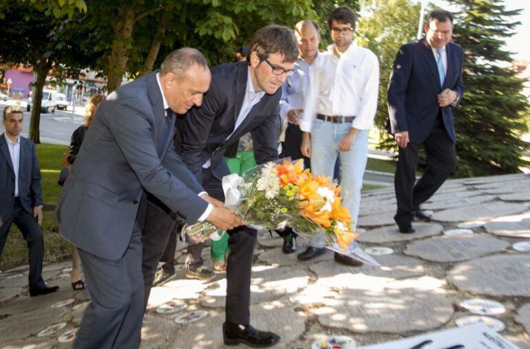 Homenaje M. Angel Blanco organizao por el Ayuntamiento de VItoria