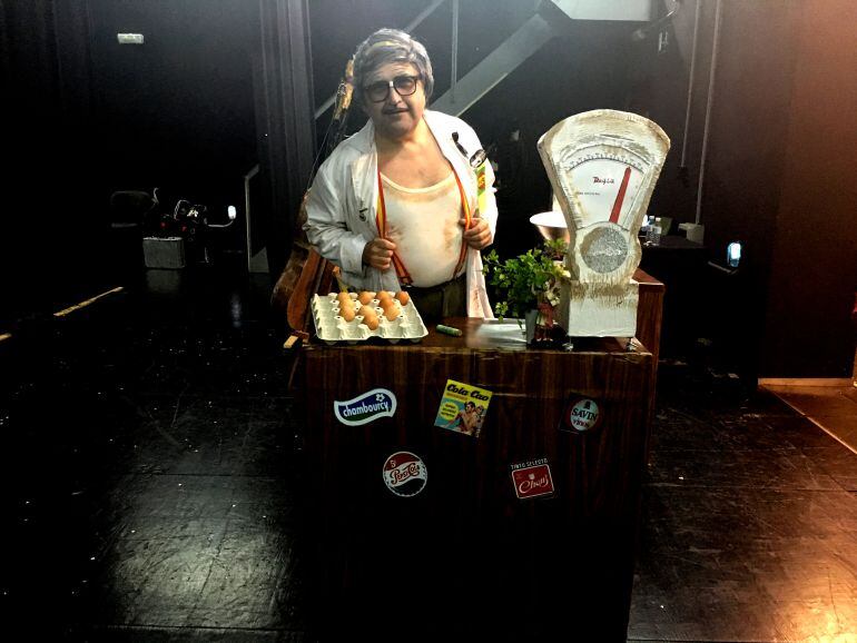 Fernado Estudillo componente de la chirigota algecireña "en ca' Paco"