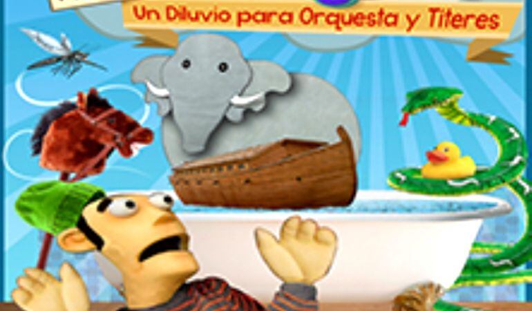 Este martes podemos disfrutar de ‘El arca de Miguel, un diluvio de orquesta y títeres’ en Getafe, o de diferentes películas para los más pequeños en el sur de la región