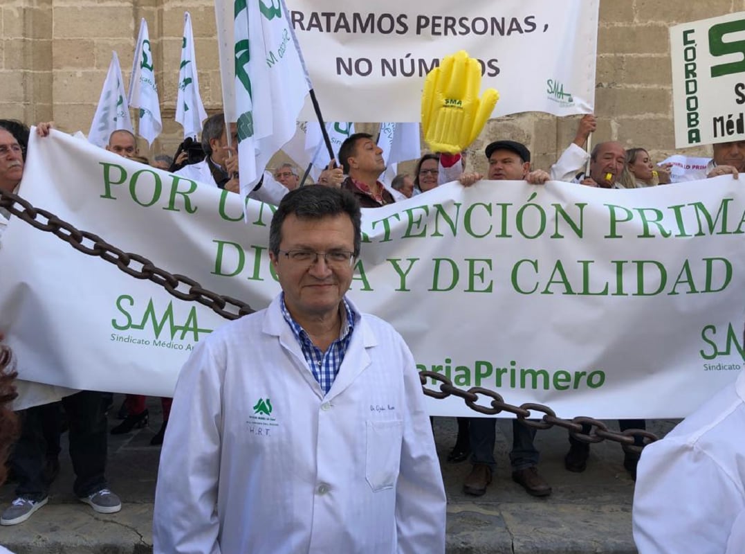 Concentración del sindicato por una Atención Primaria de calidad