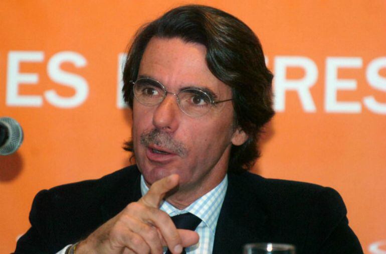 José María Aznar en una foto de archivo. 