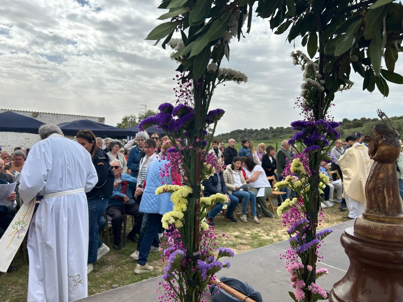 Romería a la ermita de Nuestra Señora la Virgen del Romeral en Binéfar