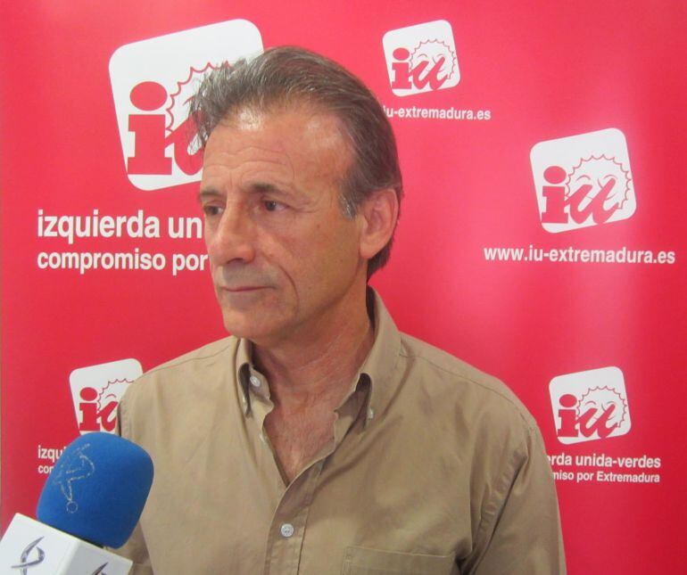 Pedro Escobar, coordinador general de IU en Extremadura