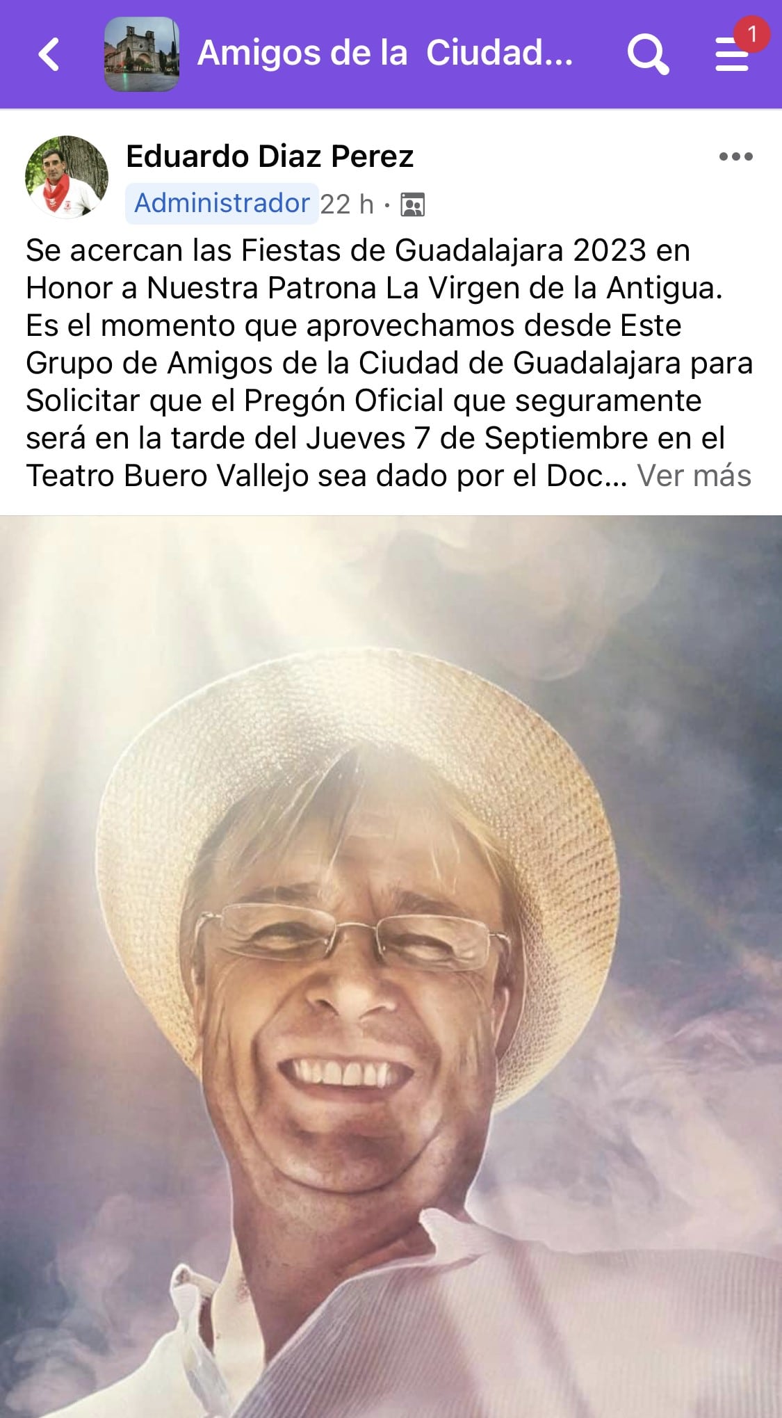 Post en el grupo &#039;Amigos de la Ciudad de Guadalajara&#039;