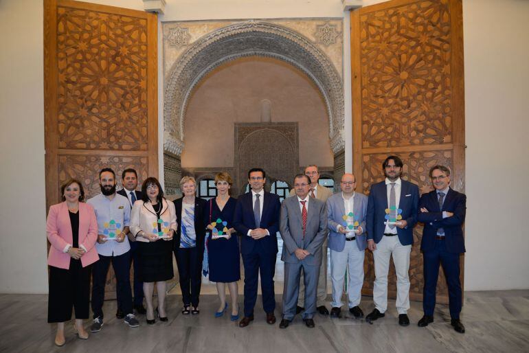 Premios de la Ciencia en Granada, entregados en el Cuarto Real de Santo Domingo en su primera edición