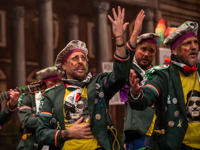 Chirigota 'Pa rebeledía la mía po cógela que es mía'. Foto: Ayuntamiento de Cádiz.