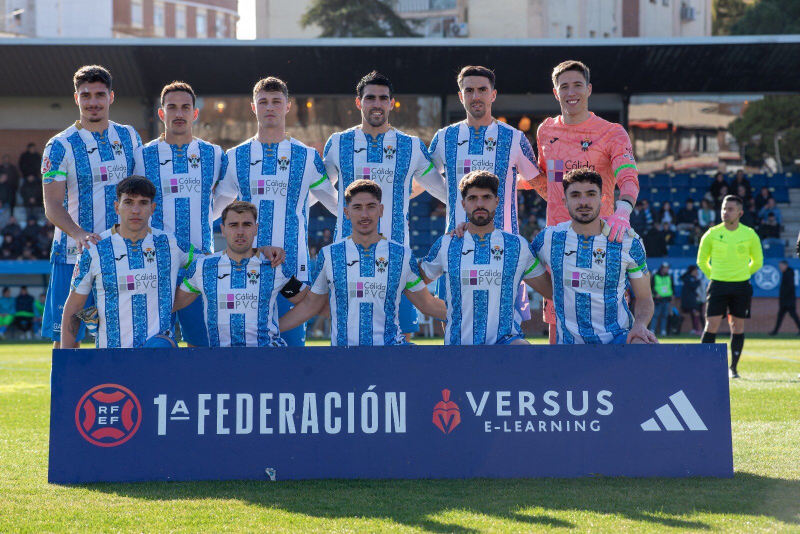 Once inicial del CF Talavera para medirse al Pontevedra en El Prado