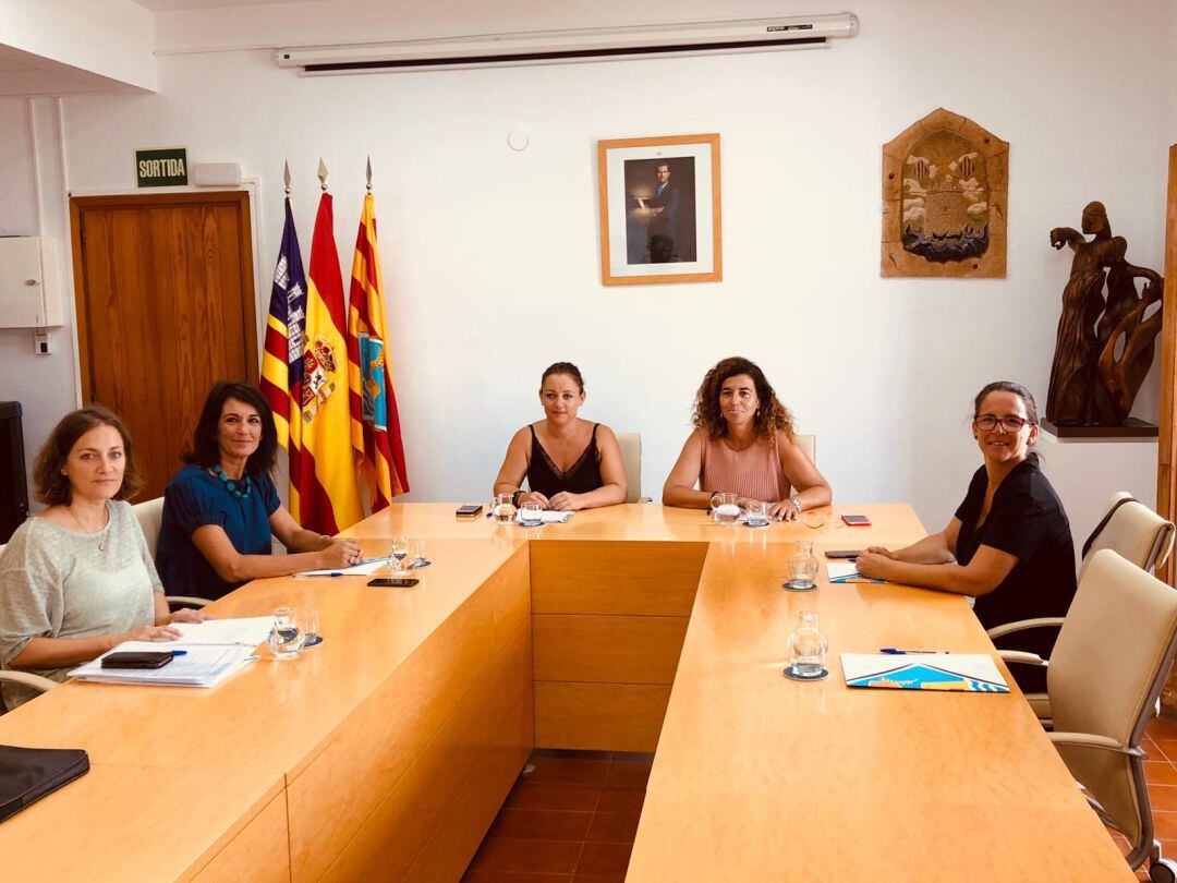 Imagen de la reunión celebrada hoy en Formentera