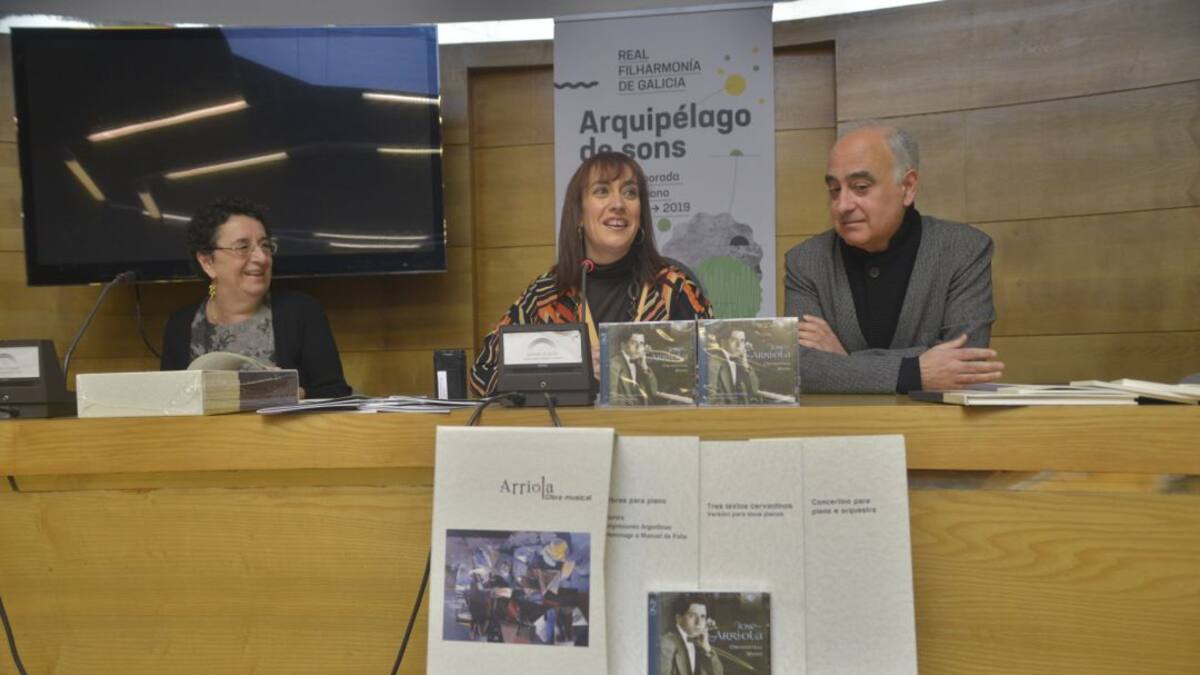 Recuperadas partituras originales de José Arriola, el Mozart gallego