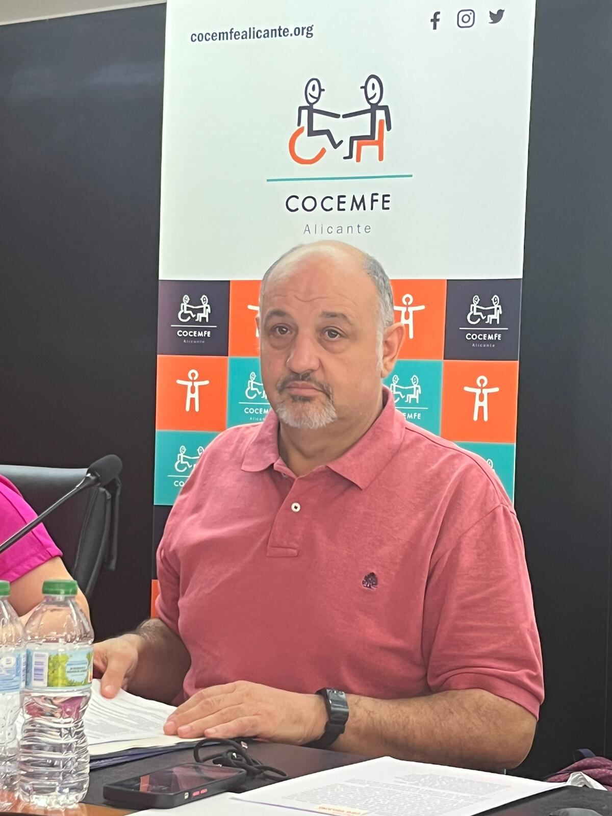 Antonio Ruescas, ex presidente de Cocemfe Alicante